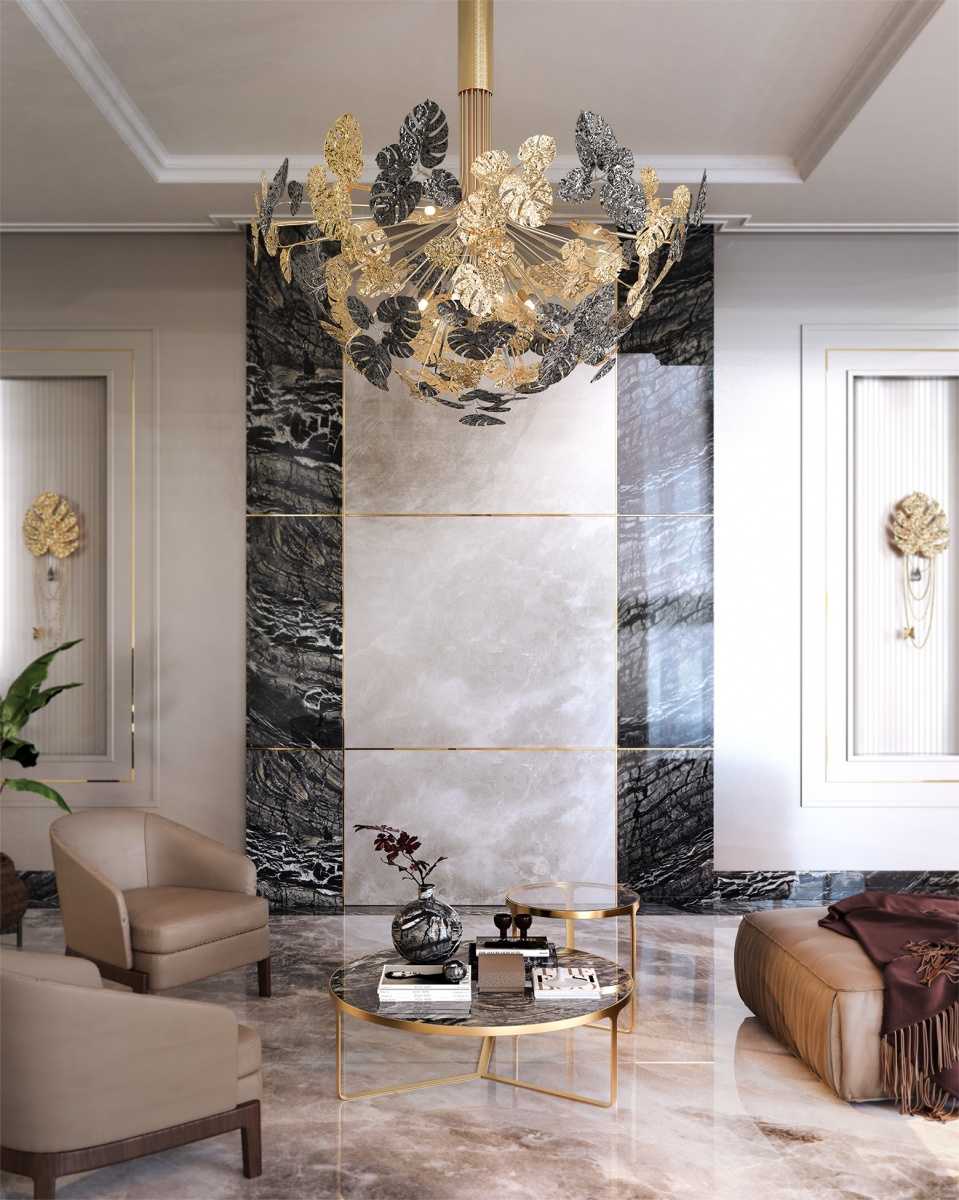 LUSTER RAINFOREST BOUQUET SUSPENSION